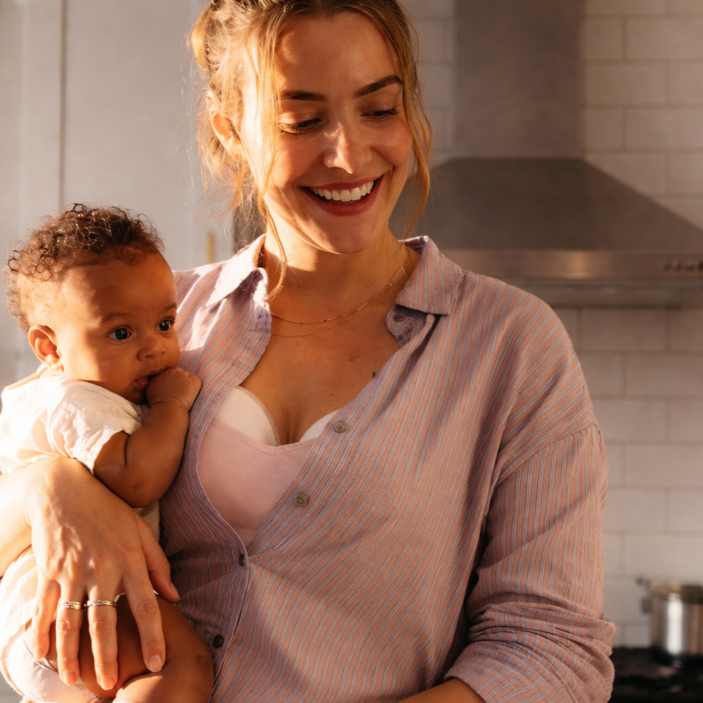 Bebiños: Motion In Bra Doble de Medela, libertad y comodidad en la extracción de leche.